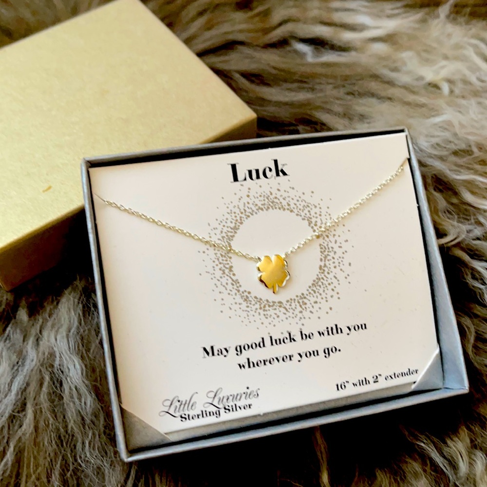 Sterling Silver 🍀 necklace